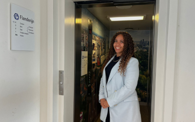 Talk in the elevator: Cherrelle Goudmijn