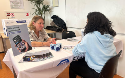 Stagemarkt 2025 Da Vinci College groot succes