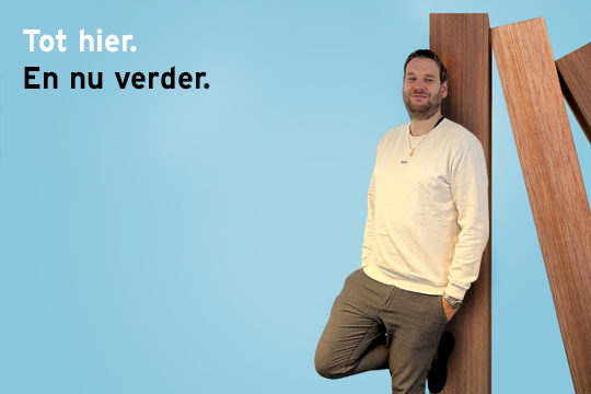 Tot hier. En nu verder. campagne Kristian T-Mobile